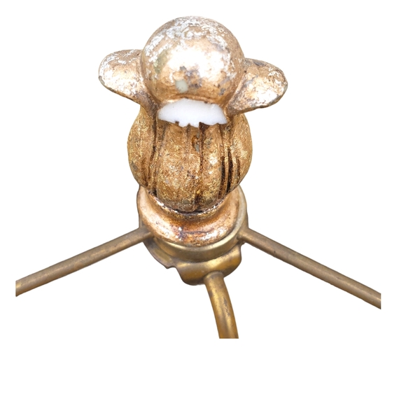 Vintage Mid Century Modern Hollywood Regency Swag  Lamps 2 - Picture 9 of 11